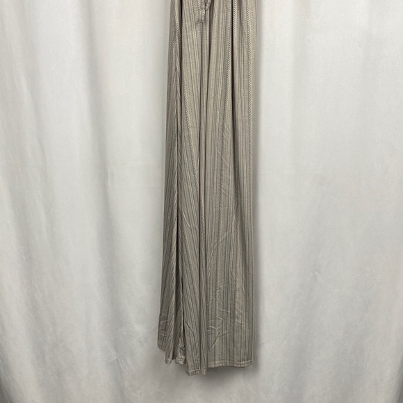 COMMENSE NWT Backless U-Neck Halter Strap Long Dress - Light Grey - Size Small - Picture 5 of 11